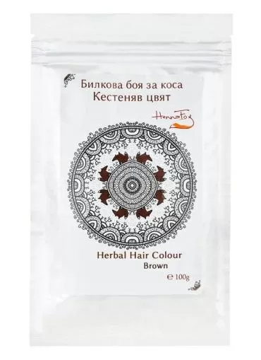 Natural Treatment Hair Colour - Brown 100 g