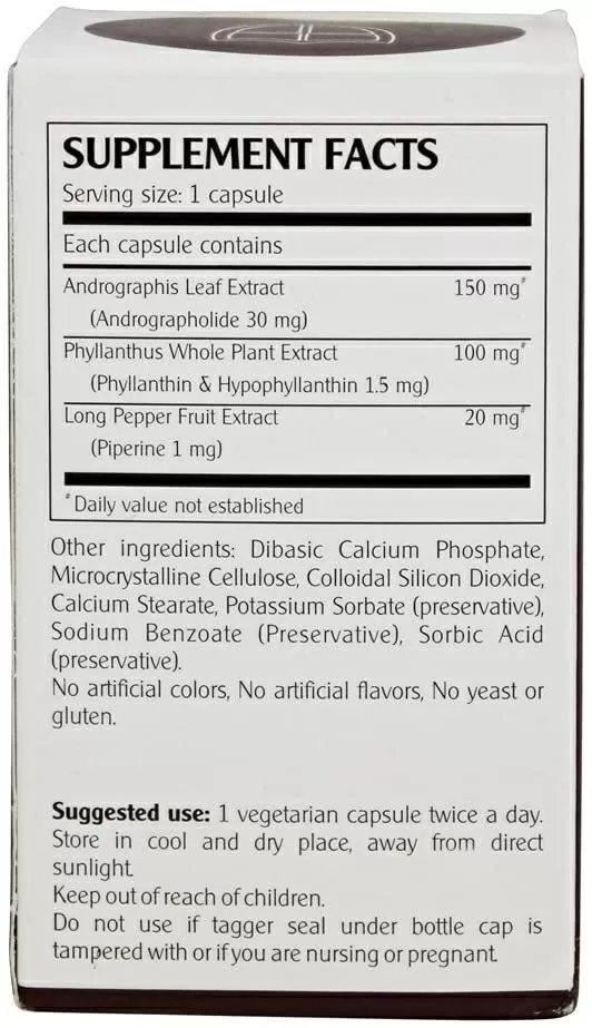 Liveda - Support for liver detoxification and cell regeneration,  Charak Pharma, 60 veg. capsules