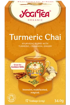 Био чай Куркума,  Yogi Tea, 17 пак. 