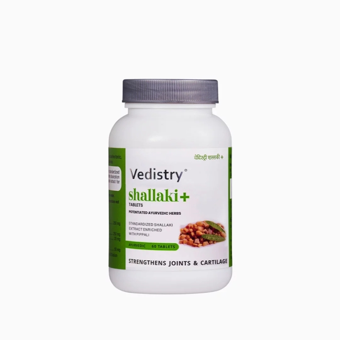 Shallaki + (Boswellia + Long Pepper), Vedistry, 60 tabs