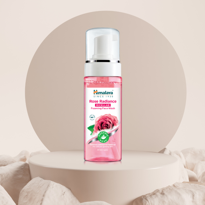 Мицеларна Пяна за лице с Роза, Himalaya, 150 ml