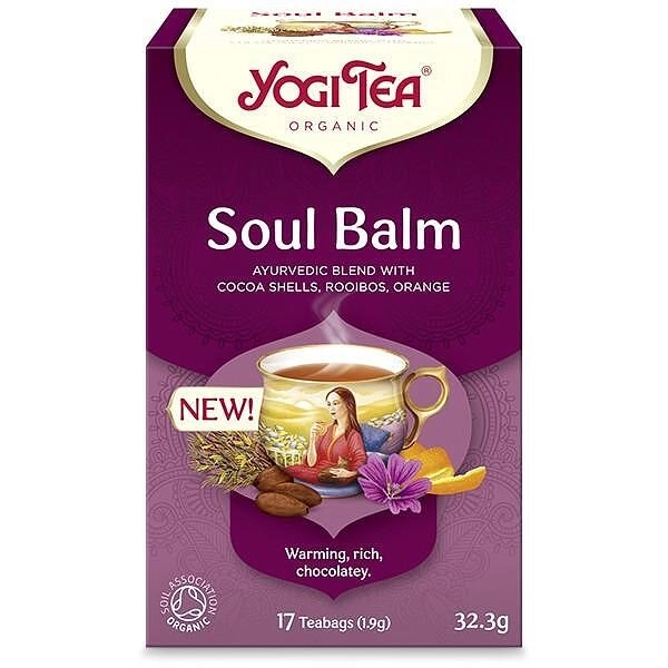 Yogi Tea, Soul Balm, 17 teabags