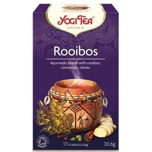 Yogi Tea Био Аюрведичен Чай Йоги Ройбос, 17 пакетчета