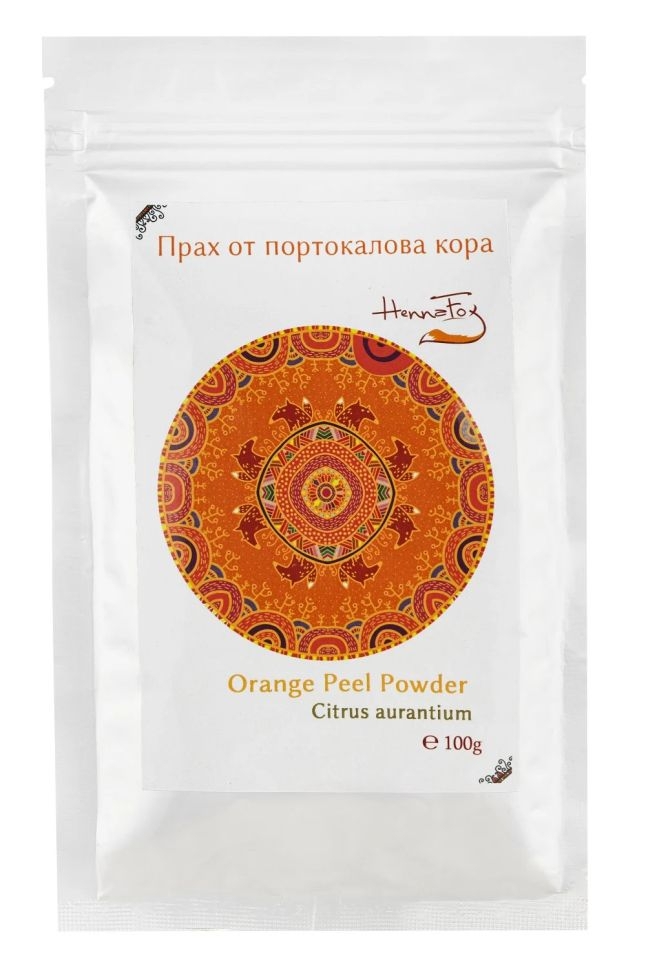 Прах от портокалова кора, Henna Fox, 100 g