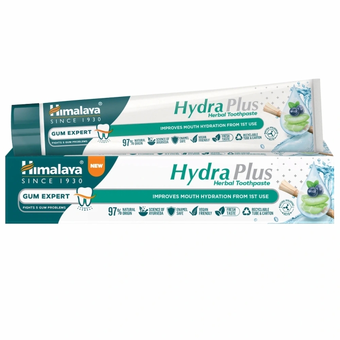 Hydra Plus Herbal Toothpaste, Himalaya Wellness, 75 ml