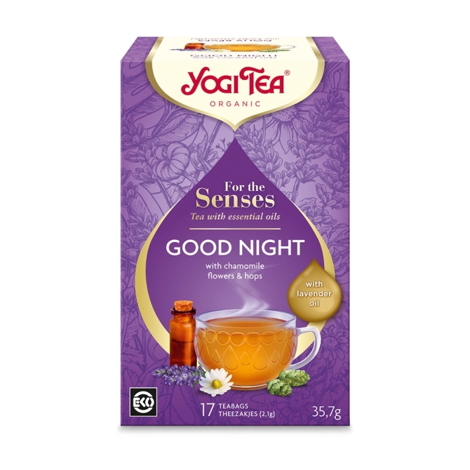 Yogi Tea For The Senses, Good Night, 17 teabags