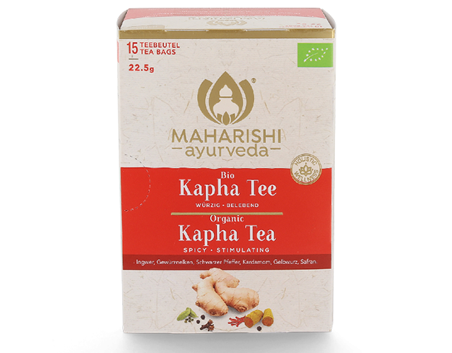 Kapha Tea Organic, Maharishi Ayurveda, 15 bags, 22,5 g