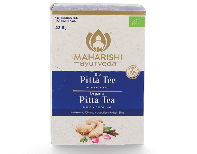 Pitta Tea Organic, Maharishi Ayurveda, 15 bags, 22.5 g