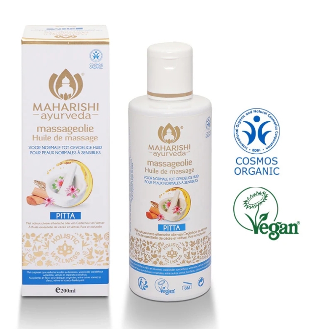 Pitta dosha Massage Oil, 200 ml, Maharishi Ayurveda