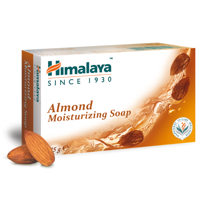 Овлажняващ бадемов сапун, Himalaya Wellness, 75 g