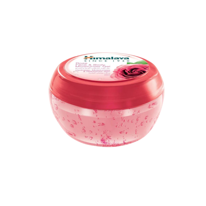 Овлажняващ гел за лице и тяло с РОЗА, Himalaya Wellness, 300 мл
