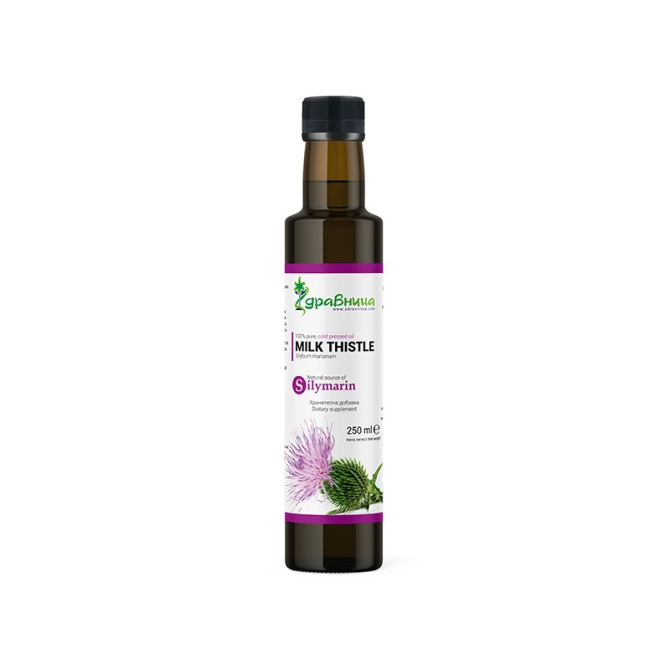 Масло от бял трън, студено пресовано, Здравница, 250 ml