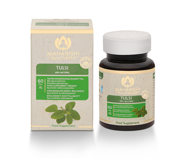 Organic Tulsi, 100% natural, Maharishi Ayurveda, 60 tabs  х 480 mg