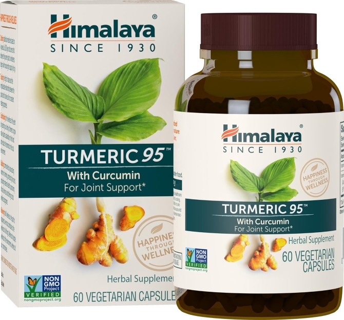 Turmeric 95, 60 tablets (2 months supply), Himalaya Wellness