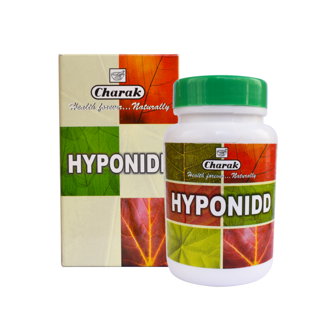 Hyponidd - An herbal support for PCOS and diabetes, Charak Pharma, 50 tabs