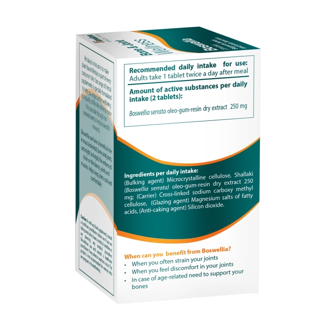 Bone & Joint Wellness Boswellia, 60 tabs, Himalaya Wellness