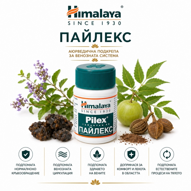 Pilex 40 Tabs, Himalaya Wellness