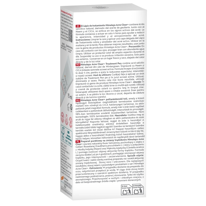 Acne Clear + Treatment Pen, Himalaya Wellness, 15 ml