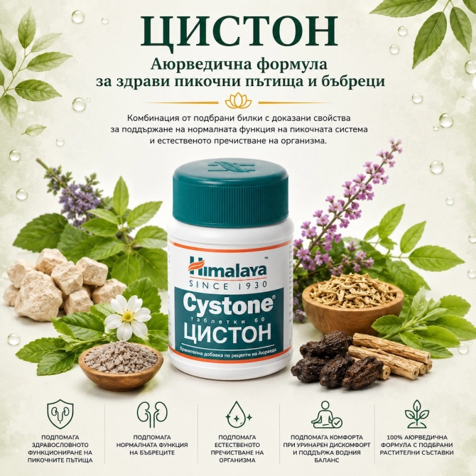Cystone 60 Tabs, Himalaya Wellness