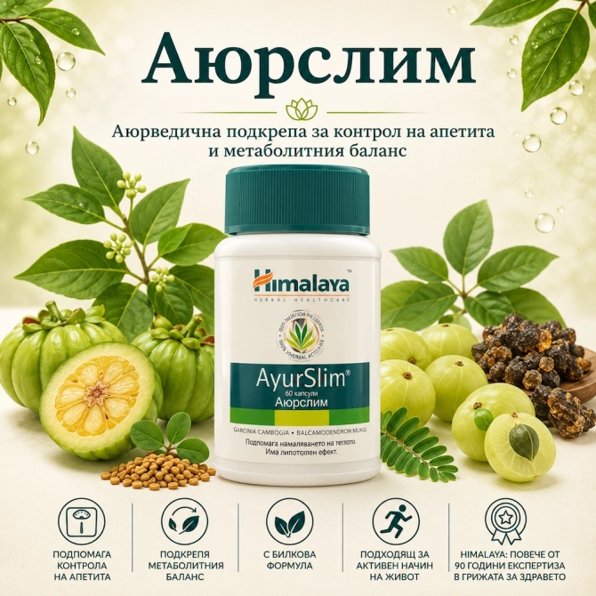Ayurslim, Himalaya Wellness, 60 caps