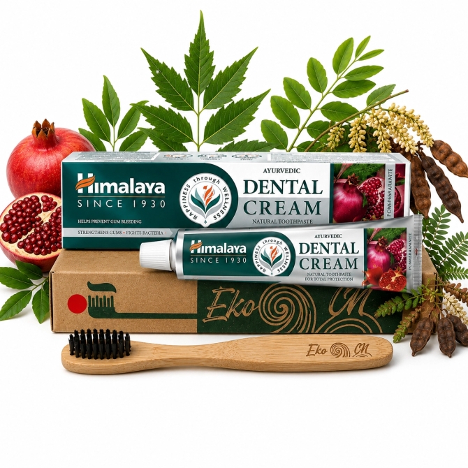 PROMO: Bamboo toothbrush for Adults + Dental Cream 100 g