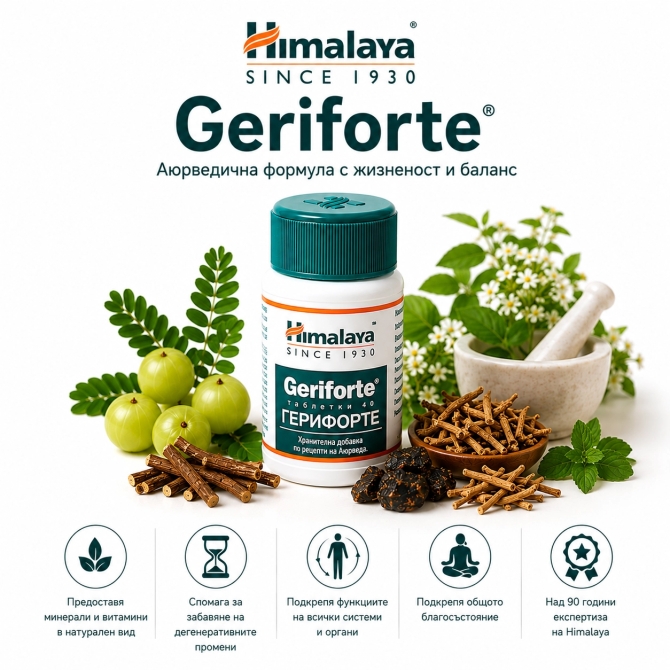 Geriforte, Himalaya Wellness, 40 Tabs