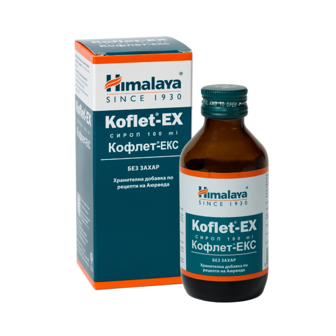 2+1 FREE Koflet-EX, Himalaya Wellness, 100 ml
